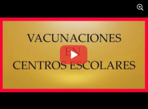 ¡¡VACUNACIÓN EN CENTROS ESCOLARE!!